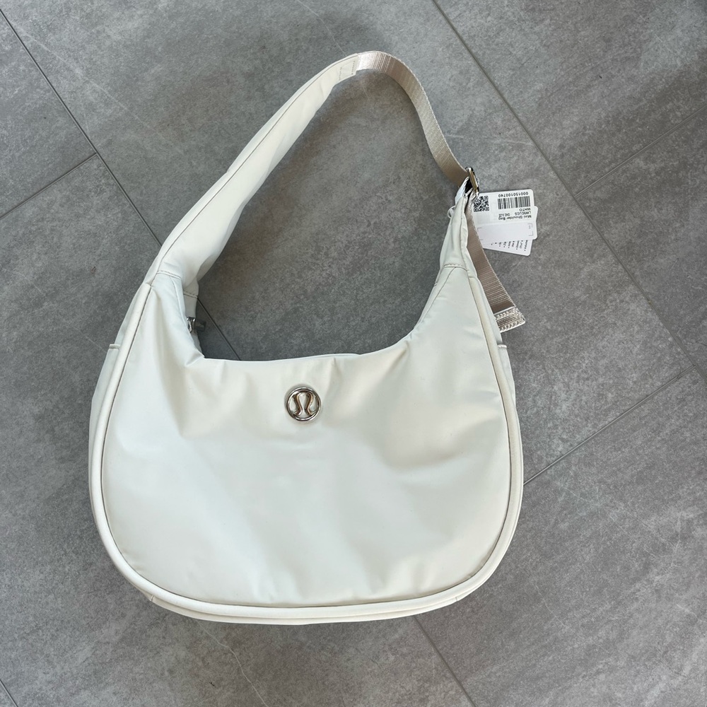 Lululemon Athletica White Minimalist Shoulder Bag